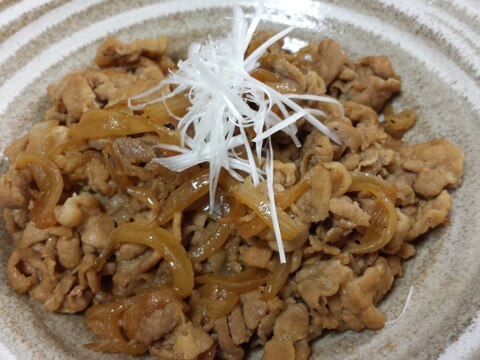 時短で豚丼